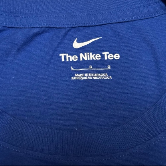 Nike Exclusive Coach “K” T-Shirt Blue Size Large - Picture 2 of 3